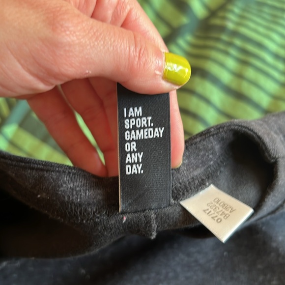 Adidas Sweatshirt Athleisure with side zippers - heather black - Picture 6 of 7